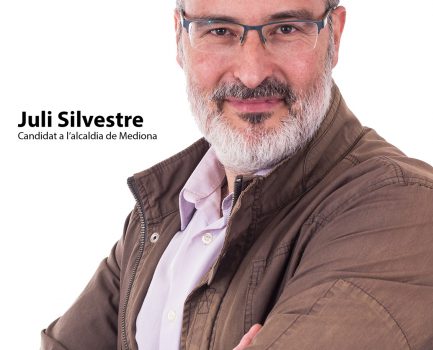 Juli Silvestre, candidat a l’alcaldia de Mediona per Som Mediona-ERC.