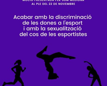 Moció per acabar amb la discriminació de les dones a l’esport i amb la sexualització del cos de les esportistes